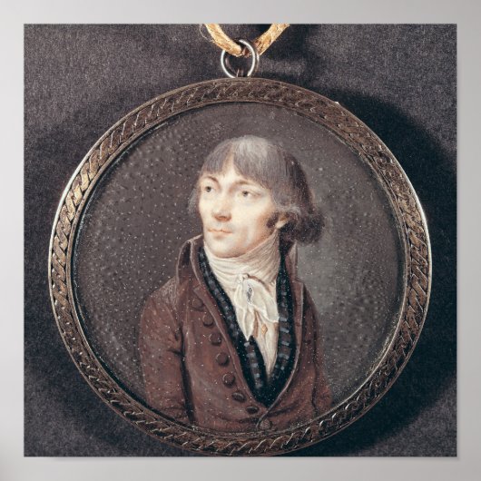 Portrait of Jean-Marie Collot d'Herbois Poster (Voorkant)