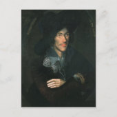 Portrait of John Donne, c.1595 Briefkaart (Voorkant)