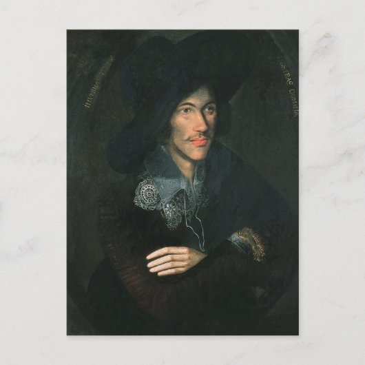 Portrait of John Donne, c.1595 Briefkaart (Voorkant)