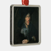 Portrait of John Donne, c.1595 Metalen Ornament (Rechts)