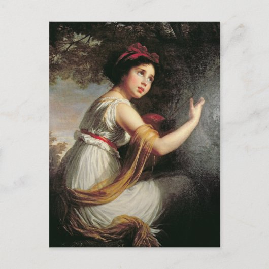 Portrait of Julie Le Brun, c.1797 Briefkaart (Voorkant)