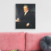 Portrait of Karl Friedrich Schinkel, c.1880 Canvas Afdruk (Insitu (Woonkamer))