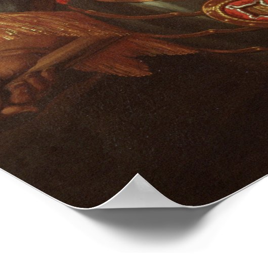 Portrait of King James II, c.1690 Poster (Hoek)