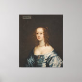  Portrait of Lady Diana Grey, Countess Canvas Afdruk (Voorkant)