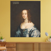  Portrait of Lady Diana Grey, Countess Canvas Afdruk (Insitu (Woonkamer))