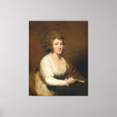  Portrait Of Lady Nasmyth Canvas Afdruk (Voorkant)
