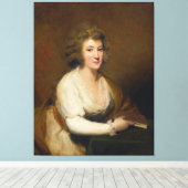  Portrait Of Lady Nasmyth Canvas Afdruk (Insitu (Houten vloer))