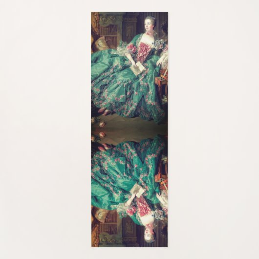 Portrait of Madame de Pompadour – Francois Boucher Yogamat (Voorkant)