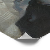 Portrait of Manon Balletti – Jean-Marc Nattier Poster (Hoek)