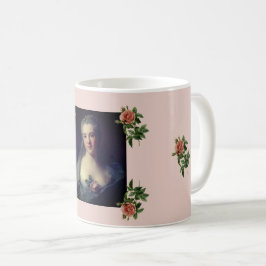 Portrait of Manon Balletti Jean-Marc Nattier roses Koffiemok