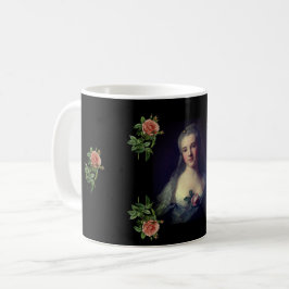 Portrait of Manon Balletti Jean-Marc Nattier roses Koffiemok