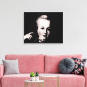 Portrait of Marie Antoinette Maria Antonia Austria Canvas Afdruk (Insitu (Woonkamer))