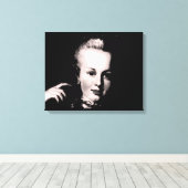Portrait of Marie Antoinette Maria Antonia Austria Canvas Afdruk (Insitu (Houten vloer))