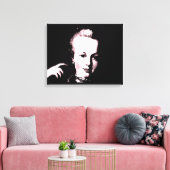 Portrait of Marie Antoinette Maria Antonia Austria Canvas Afdruk (Insitu (Woonkamer))