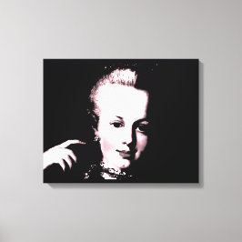 Portrait of Marie Antoinette Maria Antonia Austria Canvas Afdruk