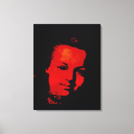 Portrait of Marie Antoinette Maria Antonia Austria Canvas Afdruk (Voorkant)