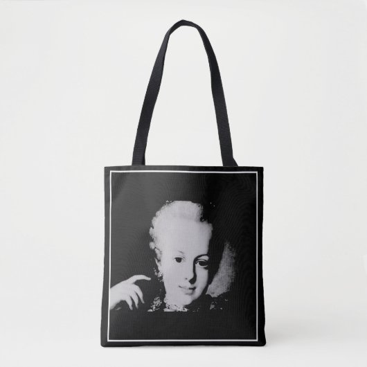 Portrait of Marie-Antoinette Maria Antonia Austria Tote Bag (Voorkant)