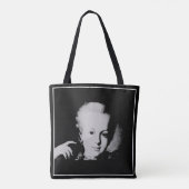 Portrait of Marie-Antoinette Maria Antonia Austria Tote Bag (Achterkant)