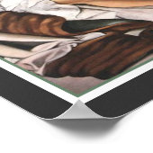 Portrait of Mrs Alan Bott by Tamara de Lempicka Poster (Hoek)