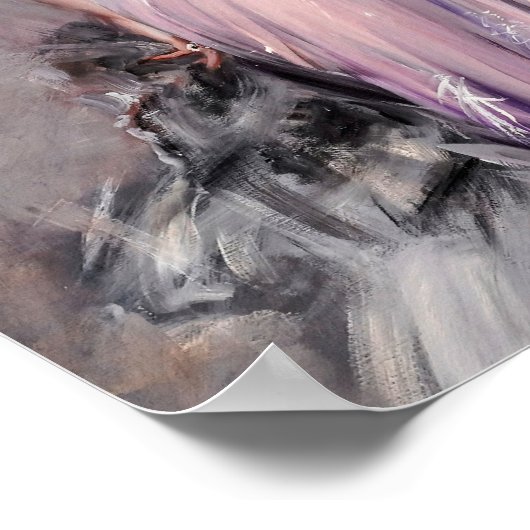 Portrait of Mrs Howard-Johnston by Boldini Poster (Hoek)