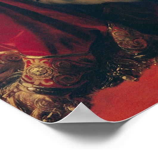 Portrait of Napoleon III  Emperor of France Poster (Hoek)