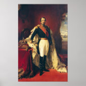 Portrait of Napoleon III  Emperor of France Poster (Voorkant)