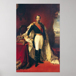 Portrait of Napoleon III  Emperor of France Poster
