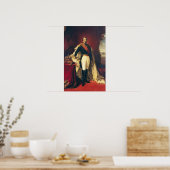 Portrait of Napoleon III  Emperor of France Poster (Keuken)