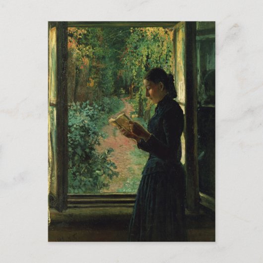 Portrait of Natalia Petrunkevitsin, 1893 Briefkaart (Voorkant)