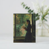 Portrait of Natalia Petrunkevitsin, 1893 Briefkaart (Staand voorkant)