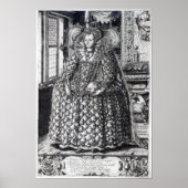 Portrait of Queen Elizabeth I Poster (Voorkant)