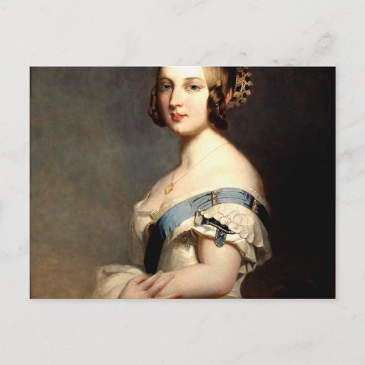Portrait Of Queen Victoria Briefkaart (Voorkant)