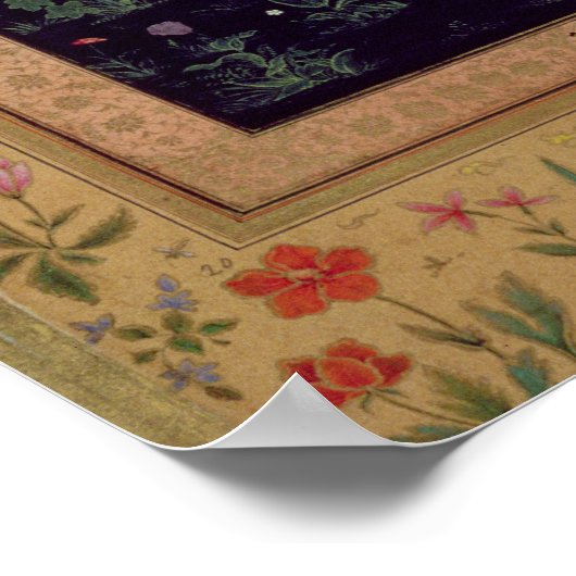 Portrait of Shah Jahan (1592-1666) Mughal, c.1632 Poster (Hoek)