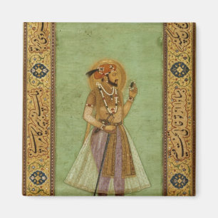Portrait of Shah Jahan, 1631, Mughal Magneet
