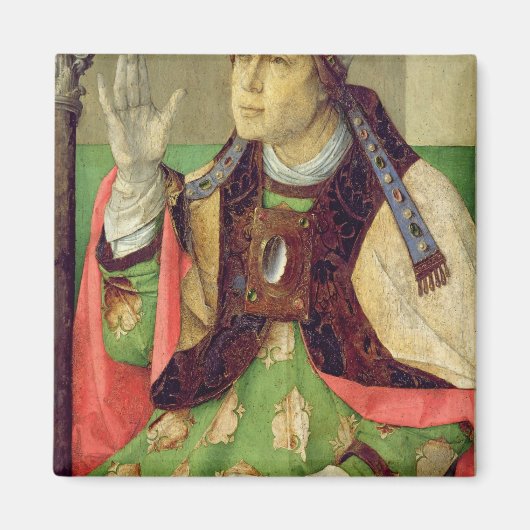 Portrait of St. Augustine, c.1475 Magneet (Voorkant)