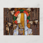 Portrait of St. Gobnait, Patron of Bees, Briefkaart (Voorkant)