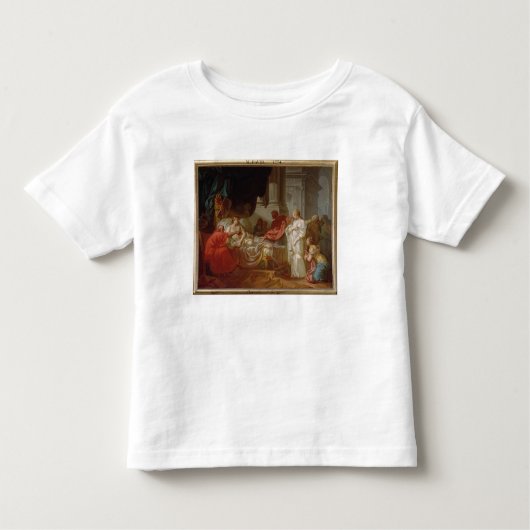 Portrait of Suger, Abbot of St Denis (1082-1152), Kinder Shirts (Voorkant)