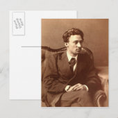 Portrait of the author briefkaart (Voorkant / Achterkant)