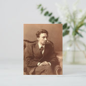 Portrait of the author briefkaart (Staand voorkant)