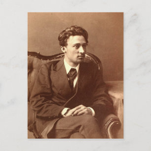 Portrait of the author briefkaart