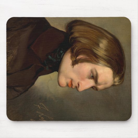 Portrait of the Composer Franz Liszt, 1838 Muismat (Voorkant)