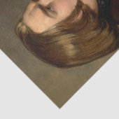 Portrait of the Composer Franz Liszt, 1838 Tissuepapier (Detail)