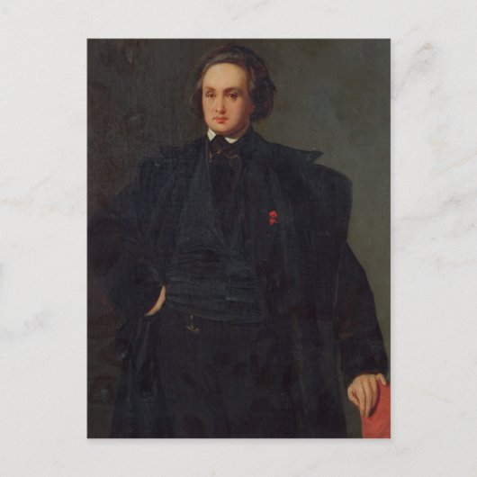 Portrait of Victor Hugo, c.1833 Briefkaart (Voorkant)