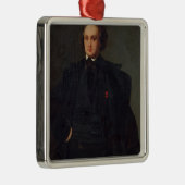 Portrait of Victor Hugo, c.1833 Metalen Ornament (Rechts)