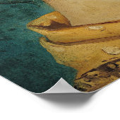 Portrait of Zelie Courbet, c.1842 Poster (Hoek)