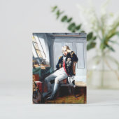 Portrait Painting Lord Nelson Briefkaart (Staand voorkant)