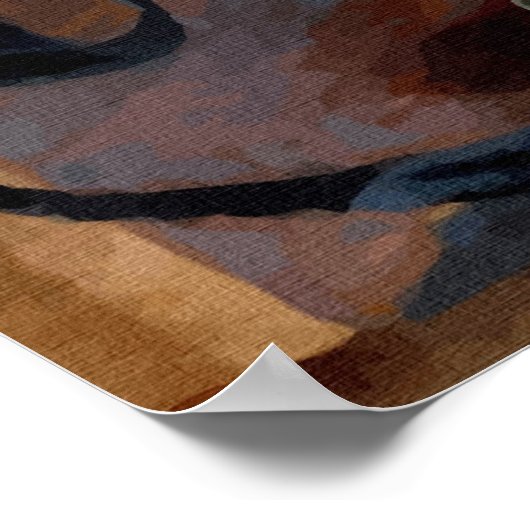 Portrait Painting Lord Nelson Poster (Hoek)