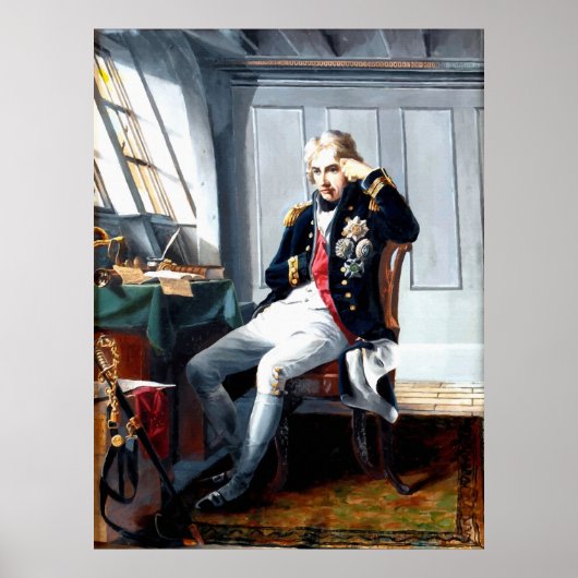 Portrait Painting Lord Nelson Poster (Voorkant)