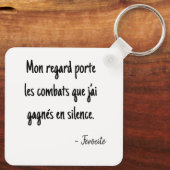 Portrait pixelisé puissant sleutelhanger (Achterkant)