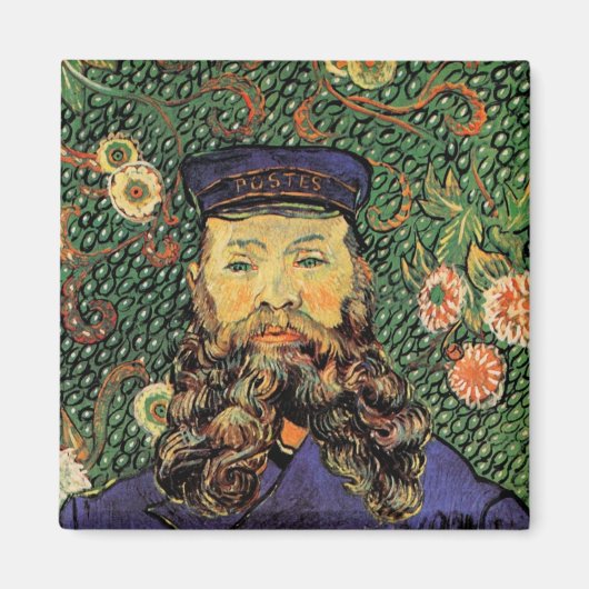 Portrait Postman Joseph Roulin Van Gogh Fine Art Magneet (Voorkant)